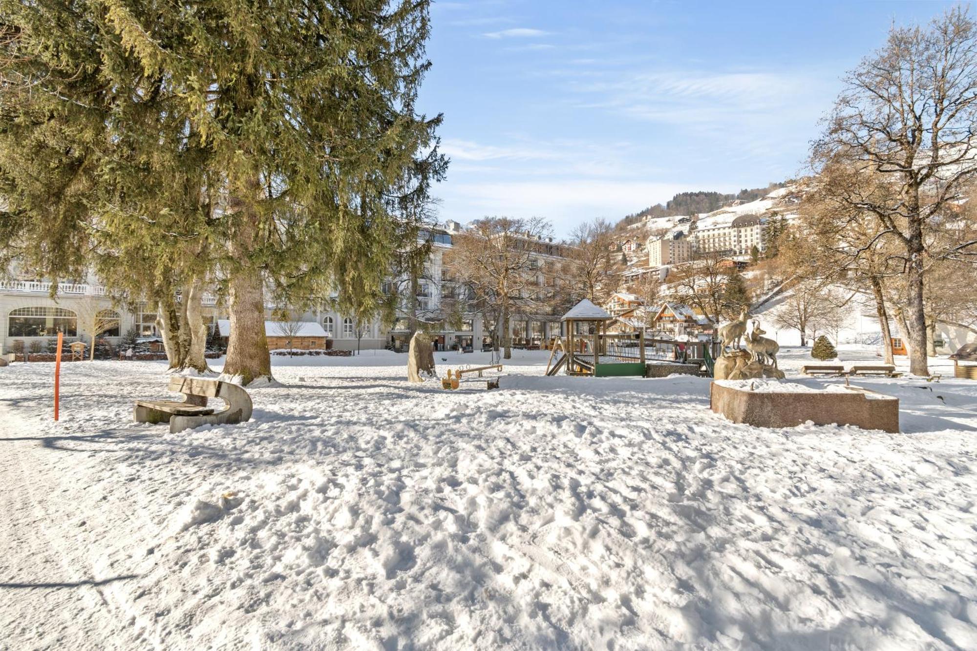 Zentrales Studio Mit Mega Bergblick, Titlis, Luzern, Lake, Kurpark Engelberg Exterior photo