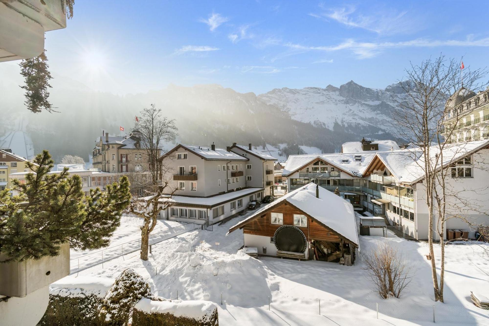 Zentrales Studio Mit Mega Bergblick, Titlis, Luzern, Lake, Kurpark Engelberg Exterior photo